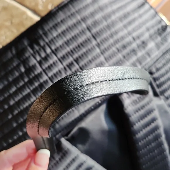 Steve Madden black extra large shoulder bag plus backpack - Picture 10 of 16